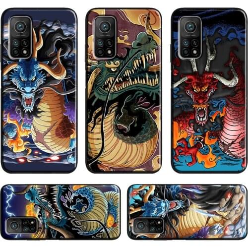 Kaido Dragon Soft Case For Xiaomi Mi 11 Pro 10T 9T Mi Note 10 Lite Mi 11 Ultra POCO F3 M3 X3 Pro Cover