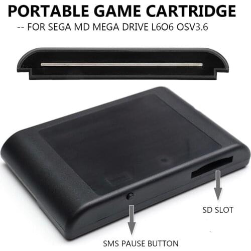 Game Burning Card Gaming Japan Memory Flash Electronics MD Cartridge Professional Europe OSV3.6 Version Universal US For Sega