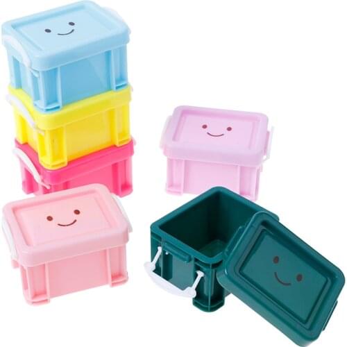 Classic Toys Pretend Play Furniture Toys Accessory 1:12 Doll house Miniature Vintage Plastic Suitcase Mini Luggage Box