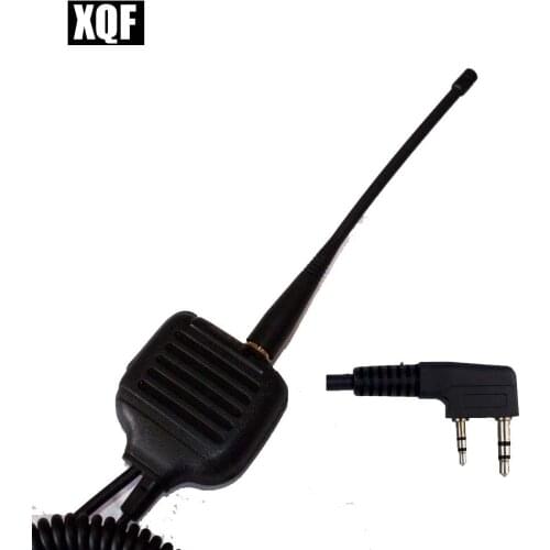Oppxun BAOFENG Speaker Microphone For Ham Two Way Radio Walkie Talkie UV5R GT3 888s With Antenna