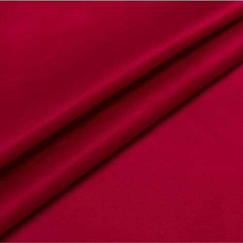 New arrival brocade yarn dyed red colour fabric for patchwork felt tissue telas dress bed sheet children cloth coat 100x75cm