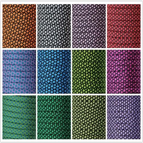 Wholesale 100m Paracord 550 Paracorde Cord Lanyard Rope Mil Spec Type III 7 Strand Cord Climbing Camping Survival Equipment Rope