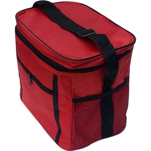 Car Trunk Storage Bags Thermo Cooler Insulated Bag for Thermal Ice Pack Picnic Bag Tote Inclined Shoulder for Picnic
