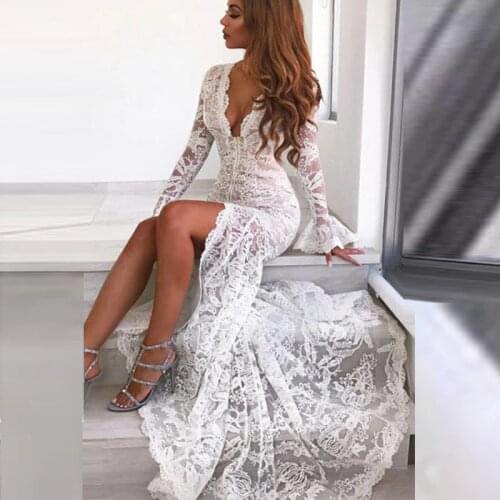 Weilinsha V-neck Wedding Dresses