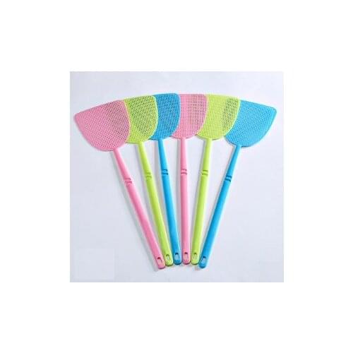 10PCS fly swatter mosquito Pat durable mesh with long handle manual fly kill fly Pat mosquitoes