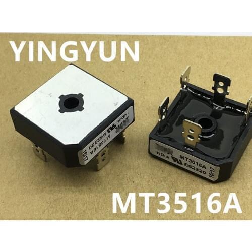 2Pcs/lot SKBPC3516 MT3516 MT3516A DIP-5 35A 1600V Bridge Rectifier New original