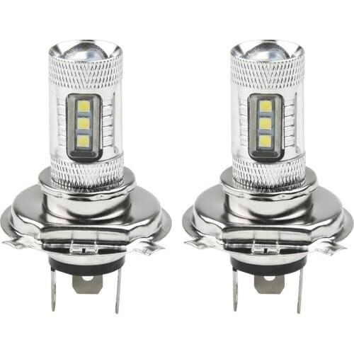 2Pcs LED Headlight Car 20-SMD XB-D 8000K Bulbs DC 12V-24V Super bright