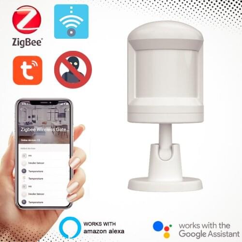 2021 Tuya Motion Sensor Human Body Sensor Mini PIR Motion Sensor Use With Gateway Home Security Home Anti-thief Sensor