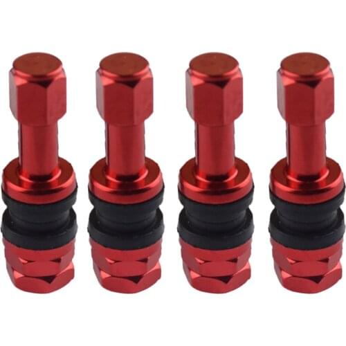 4 Pieces TR43E Wheel Rim Tire Valve Stem Car Truck Motorcycle