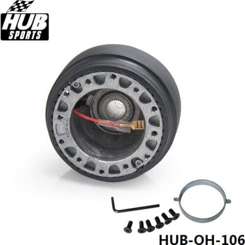 6 Bolt Hole Racing Steering Wheel Hub Adapter Boss Kit For Honda Prelude 92-96/ For Accord 90-97 HUB-OH-106