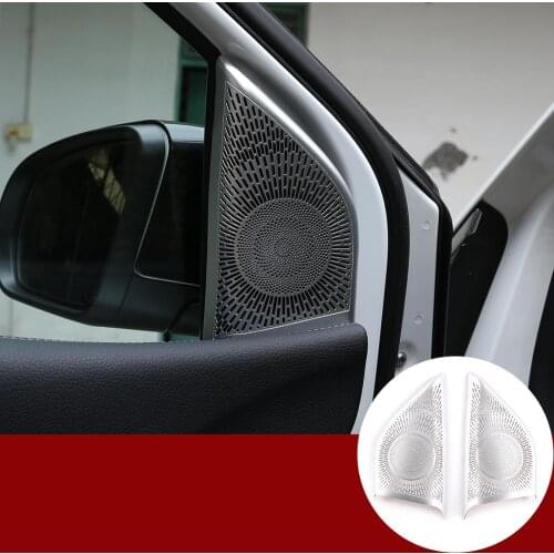 Car Interior Accessories For Mercedes Benz B Class W247 2020 Aluminum Alloy Audio Speaker Tweeters Cover Trim auto Accessories