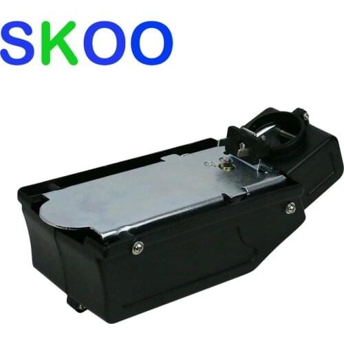 Frog Ebike Battery Case Holder Seat Post Down Tube Empty Lithium Battery Box Base Electric Battery Box Support