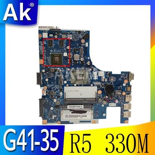 For lenovo G41-35 Laptop motherboard G41-35 BMWQ3/BMWQ4 NM-A401 R5 330M GPU Motherboard ( FOR AMD CPU ) tested 100% work