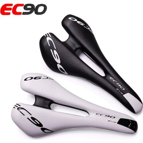 EC90 bicycle saddle comfort road mtb mountain bike cycling saddle seat cushion bike leather EC90 road bike saddle pad 2 Colors