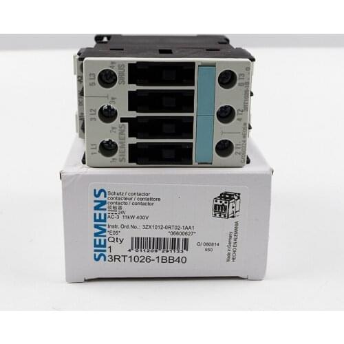 Contactor 3RT1026-1B.0 3RT1024 / 3RT1025 / 3RT1023-1BB40 3RT1026-1BB40