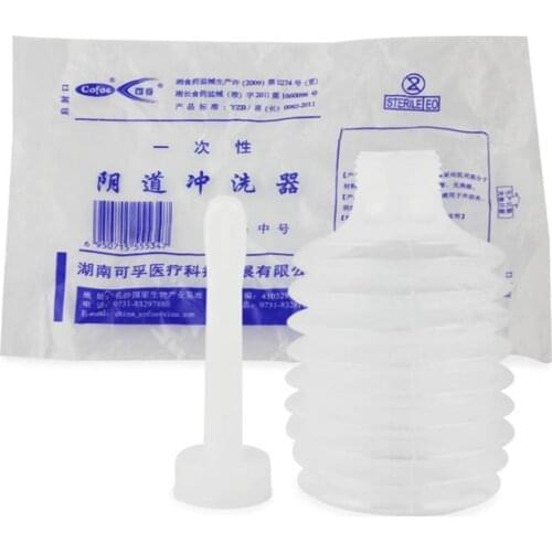 180ML Medical Vagina irrigator Douche Rectal Syringe Vaginal Douching Disposable care Feminine Hygiene Products Vaginal Wash