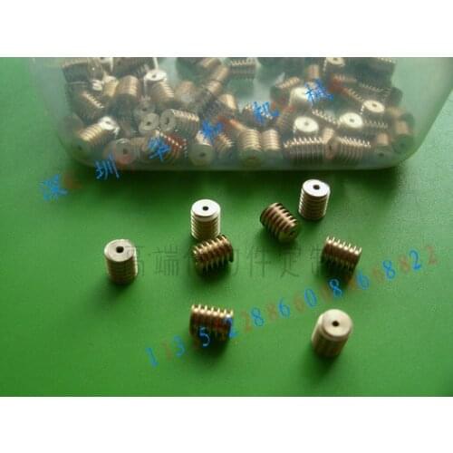 Micro Small 0.3 Mold Copper Worm Outer Diameter 3.8for Remote Control Toy Motor