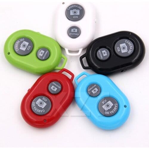 Mini Bluetooth Shutter Release Button Wireless Remote Control for IOS Android Phone Camera Selfie Photo Page Remote Controller