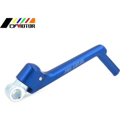 Motorcycle Aluminum Forged Kick Start Lever Pedal For YAMAHA YZ125 YZ 125 1986 1987 1988 1989 1990 1991 1992 1993 1994-2016