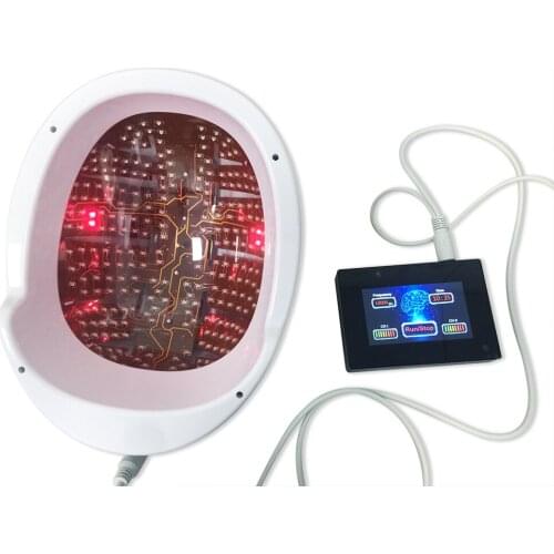 Factory Wholesale Brain Stimulation Alzheimer Therapy 810nm Infrared Led Light Transcranial photobiomodulation helmet