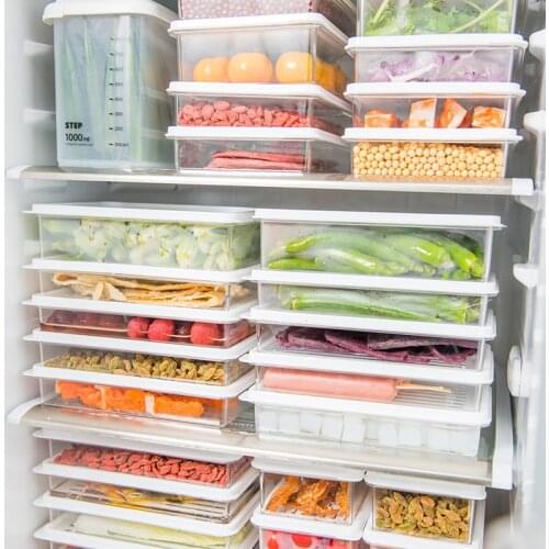 Food Organizer Home Plastic Food Storage Box Grain Container Kitchen Organizer Kitchen Organizer Food Snack Vegetables Organizer