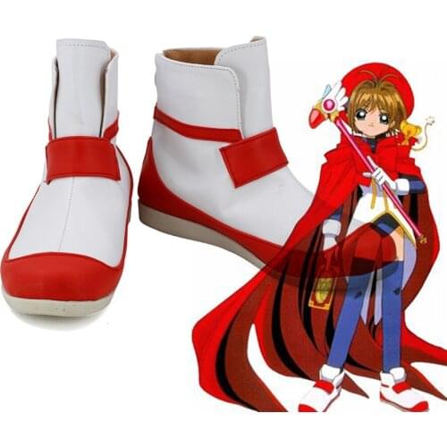 Cardcaptor Sakura Kinomoto Sakura Cosplay Shoes Boots Custom Made