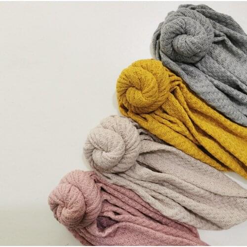 1pc/lot Baby Hair Accessories Waffle Knit Round Knot Bow Turban Toddler Babes Hat for Kids Girls Boys Beanie Caps