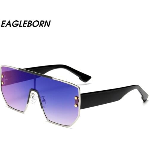 New Leopard Print Sunglasses Siamese Windproof Glasses Personality Sunglasses Integrated Fashion Oversized Lenses Big Vintage