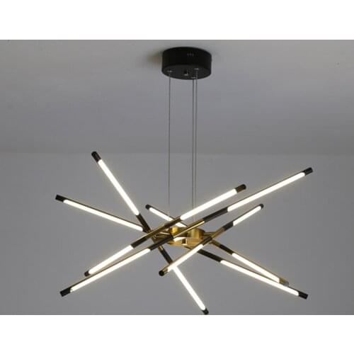 Modern Black Pendant Lamp Led Designer Hanglamp Lights for Living Room Dining Room Loft Suspension Luminaire Lighting Fixtures