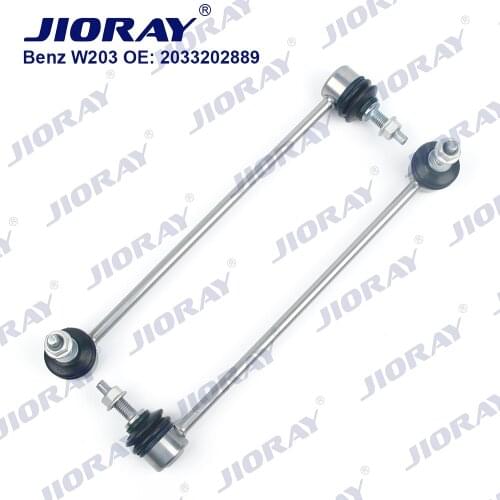 JIORAY Pair Front Axle Sway Bar End Stabilizer Link For Mercedes Benz C-Class W203 S203 CL203 CLK C209 A209 SLK R171 A2033202889