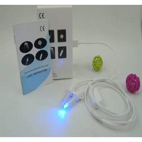 Advanced smart Nose rhinitis sinusitis cure intranasal laser UV and blue light low level laser therapy device