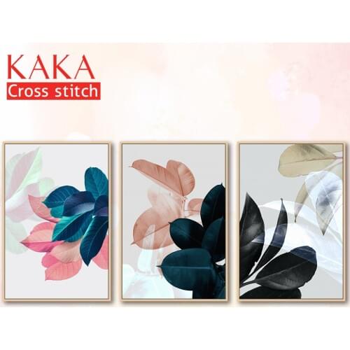 Cross stitch kits,Embroidery needlework sets with printed pattern,11CT-canvas for Home Decor Painting,Flowers Full NCKF253