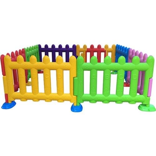 YLWCNN Baby Play Plastic Fence KIDS Indoor Playground Ocean Sea Ball Fence 10PCS