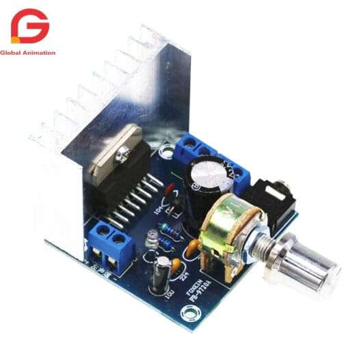 AC/DC 12V TDA7297 2x15W Digital Audio Amplifier DIY Kit Dual-Channel Module