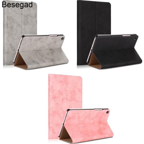 Besegad PC Protective Case Sleeve Shell Skin Cover Protector with Kickstand for Xiaomi Xiao Mi Pad MiPad 4 2018 8" Tablet fundas