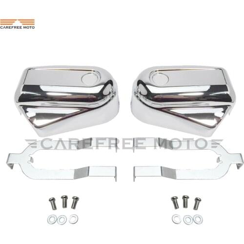 Motorcycle Bar Shield Rear Axle Covers Swingarm Cap Case for Harley Softail FLSTC FLSTN FXSTB 2008-2017