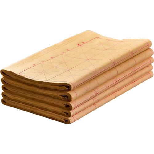 Chinese Calligraphy Paper Papel Arroz 70sheets/lot Thicken Beginner Calligraphy Xuan Paper with Grids Rijstpapier Carta Di Riso
