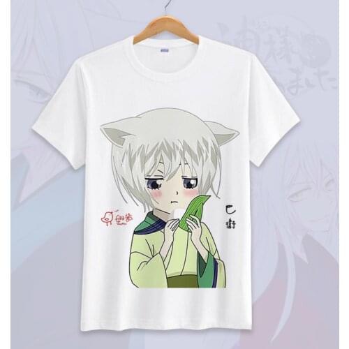Japanese Anime Kamisama Love Cosplay T Shirt Kamisama Kiss Tomoe mi zu ki Summer T-Shirt Momozono Nanami Top Tee tshirt Costume