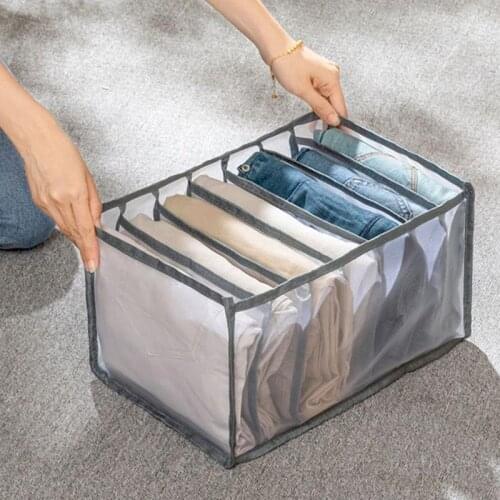 1PC underwear organizer clothes wardrobes box closet room organizers foldable drawer T-shirt Jeans Storage Box
