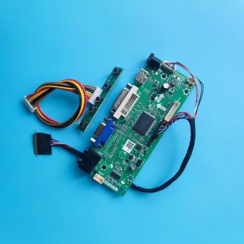 Work for LP156WH2(TL)(B1)/(TL)(BA)/(TL)(RA)/(TL)(AB)/TLQB M.NT68676 LVDS DVI VGA LED LCD Controller board 1366*768 15.6" screen