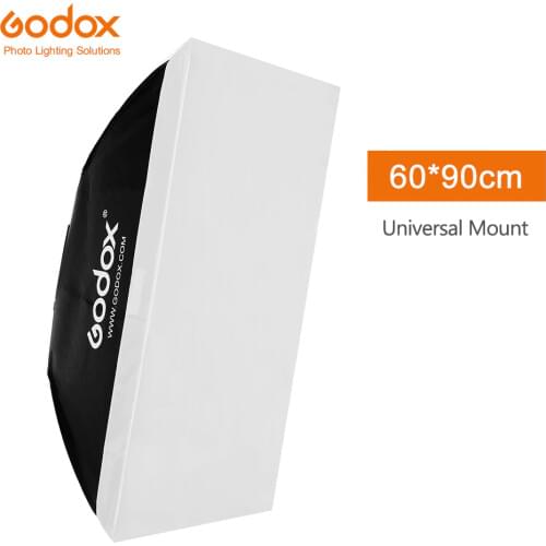 Godox 60x90cm 24"x35" Soft box Universal Mount Softbox for Universal Mount Studio Flash Strobe Free shipping
