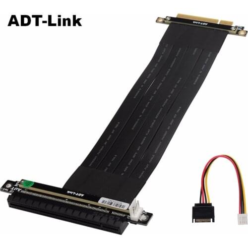 RTX 3060 PCIe X8 To X16 Full Speed 3.0 PCIE X16 Graphics Card Extension Shielded Cable Compatible with ATX Chassis Phanteks