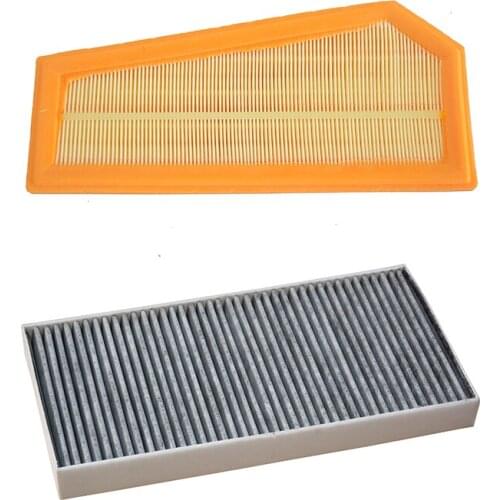 Car Engine Air Filter Cabin Air Filter for Brabus 26SC 1.8T 2011 2012 2013 2014 2015 2016 2017 2018- A2710940304 A1718300418