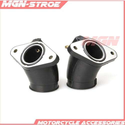 For XVS400 (DRAG STAR) DS400 1996-2008 Motorcycle CARBURETOR INTAKE PIPE adapter MANIFOLD carburetor Interface rubber gum