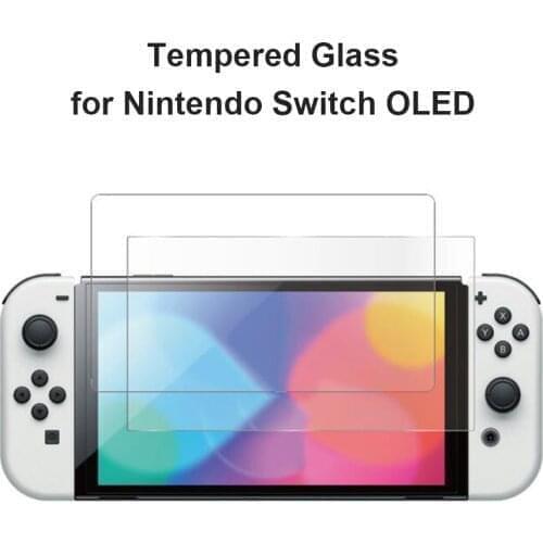 9H Tempered Glass For Nintendo Switch Screen Protector Film for Nintend Switch NS OLED Screen Protective Glass Game Accessories