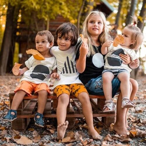 3-8Y Summer Boutique Kids Clothing Boys Clothes Unicorn Rainbow Kids Clothes Boy Clothes Toddler Girl Clothes Children Clothes