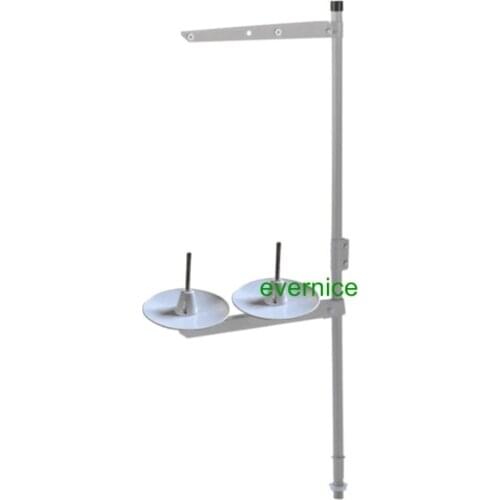 1 Set 2 Spool Thread Stand Pipe Thru Top All Metal For Juki Ddl-8500 8700 Singer