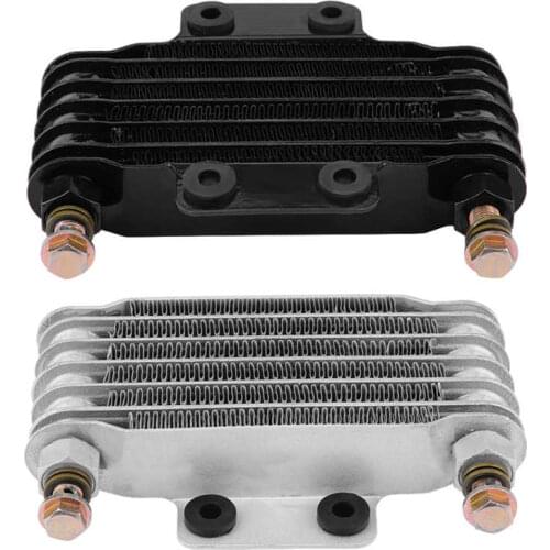 85ml Oil Cooler Engine Oil Cooling Radiator System Kit for Honda GY6 100CC-150CC Engine