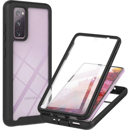 Crystal Case Bumper Armor for Samsung Galaxy A52 A72 A71 A51 A42 A32 A31 A21S A12 A02S A 52 5G 2021 Back Panel 360 Protect Coque