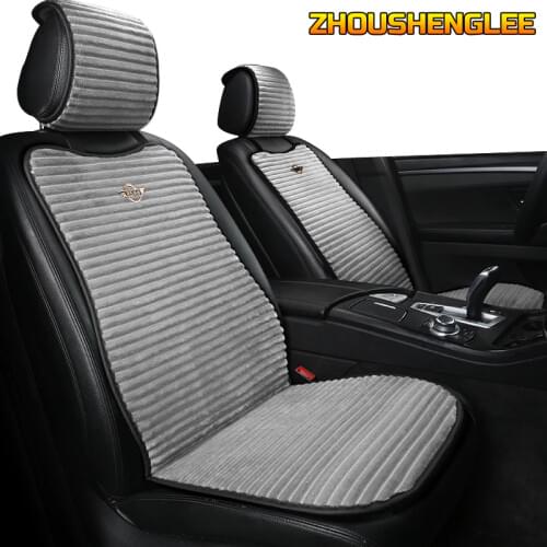 ZHOUSHENGLEE 12V Heated car seat cover for Isuzu all models D-MAX mu-X Winter Pad Cushions car styling front car seats